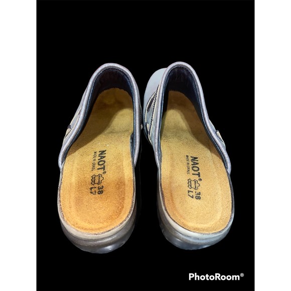 Naot Slip On Clogs Pattern Mules Women's Size 7.5 - Picture 3 of 5